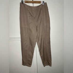 Eileen Fisher Women tan Chinos size L
